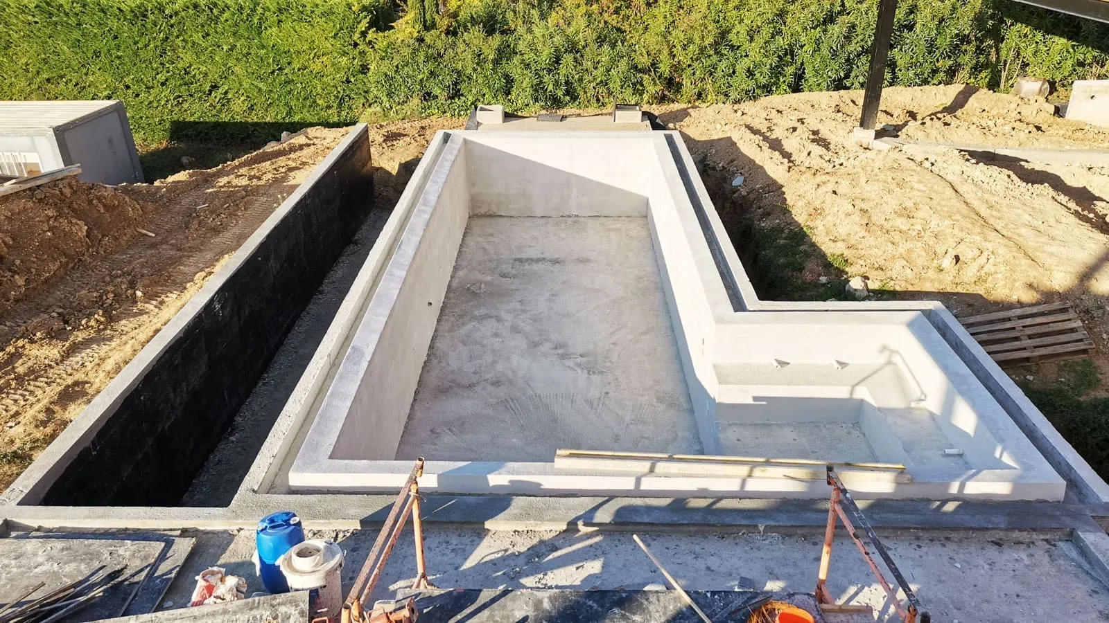 Socam Gros Oeuvre Entreprise De Gros Oeuvre Cannes Construction Dune Piscine Pool House Mouans Sartoux 4