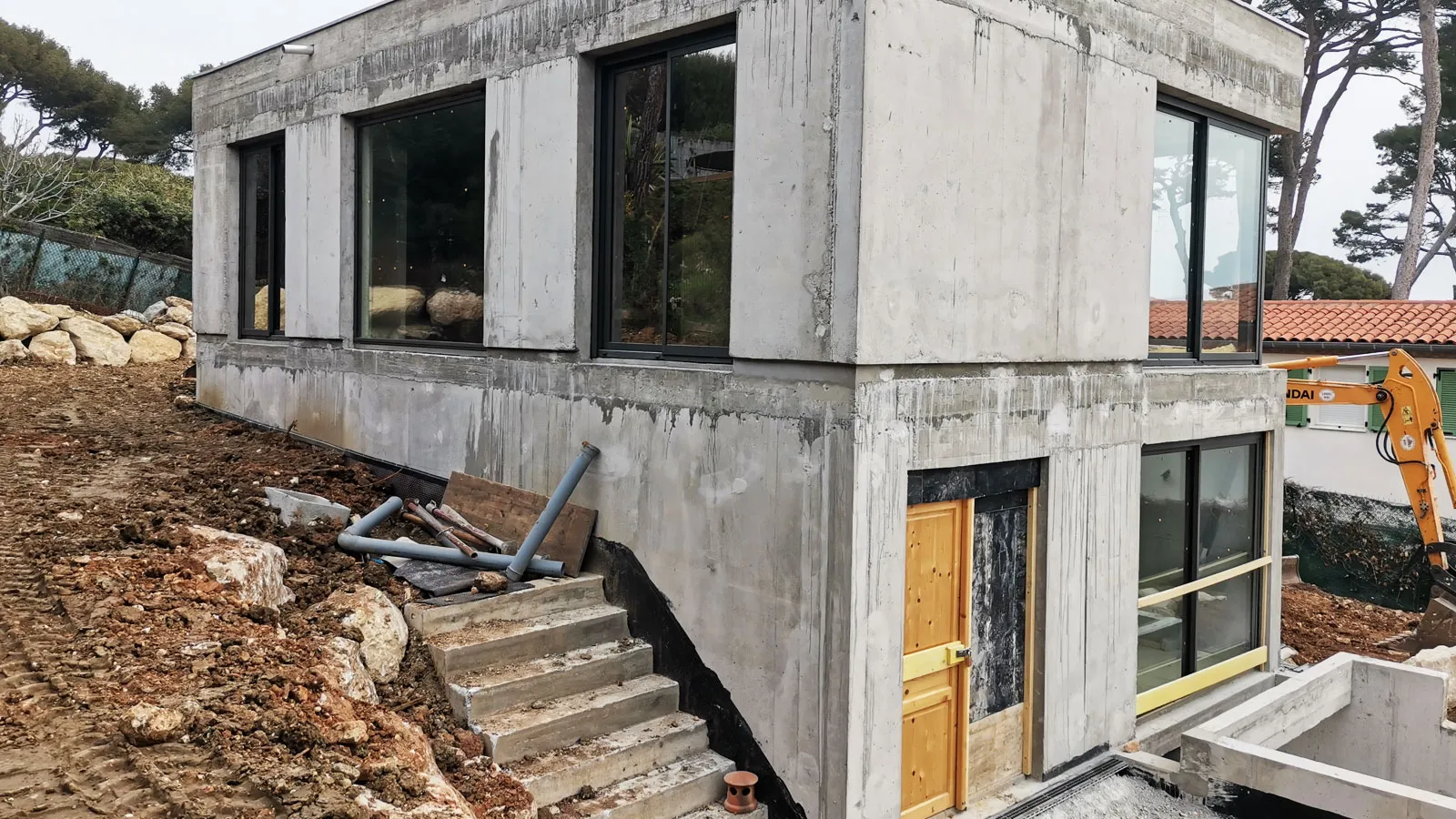 Socam Gros Oeuvre Entreprise De Gros Oeuvre Cannes Construction Dune Villa Cap DAntibes 11