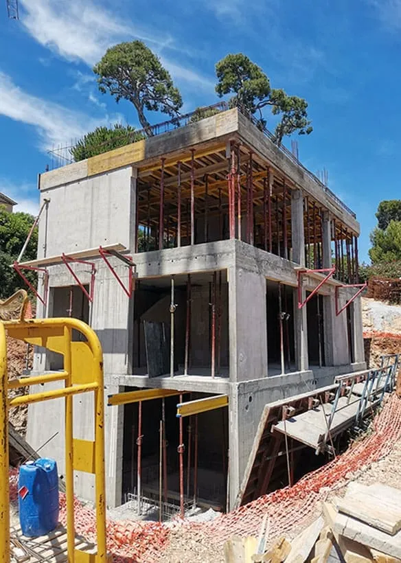 Socam Gros Oeuvre Entreprise De Gros Oeuvre Cannes Construction Dune Villa Cap DAntibes 7