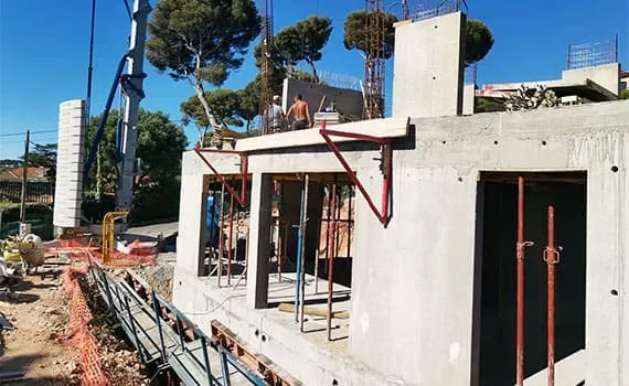 Socam Gros Oeuvre Entreprise De Gros Oeuvre Cannes Construction Dune Villa Cap DAntibes 8