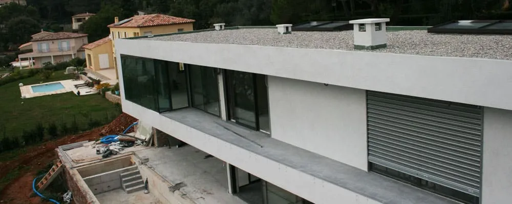 Socam Gros Oeuvre Entreprise De Gros Oeuvre Cannes Construction Dune Villa Contemporaine Biot 5