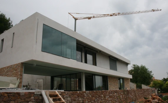 Socam Gros Oeuvre Entreprise De Gros Oeuvre Cannes Construction Dune Villa Contemporaine – Biot