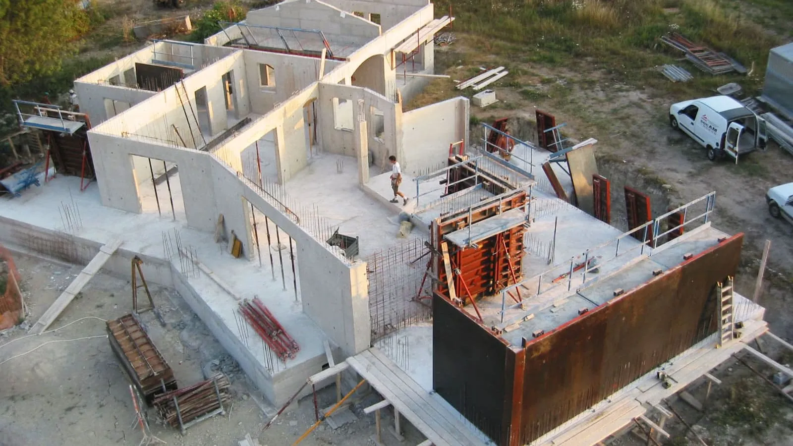 Socam Gros Oeuvre Entreprise De Gros Oeuvre Cannes Construction Dune Villa Provencale La Colle Sur Loup 5