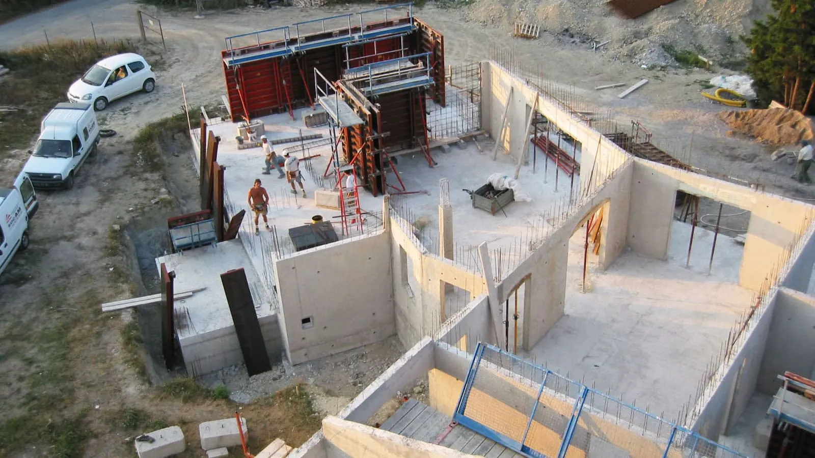 Socam Gros Oeuvre Entreprise De Gros Oeuvre Cannes Construction Dune Villa Provencale La Colle Sur Loup 6