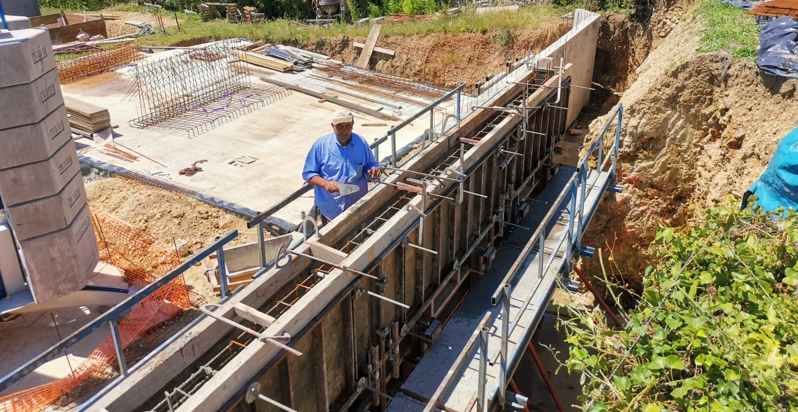 Socam Gros Oeuvre Entreprise De Gros Oeuvre Cannes Murs De Soutenement En Beton Arme Resistance Aux Pressions Du Sol Et Stabilite