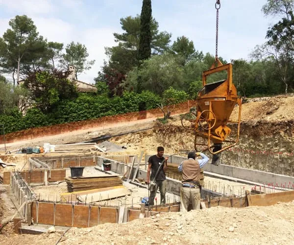 Socam Gros Oeuvre Entreprise De Gros Oeuvre Cannes Plancher Sur Vide Sanitaire Mur De Soutenement Mougins 6