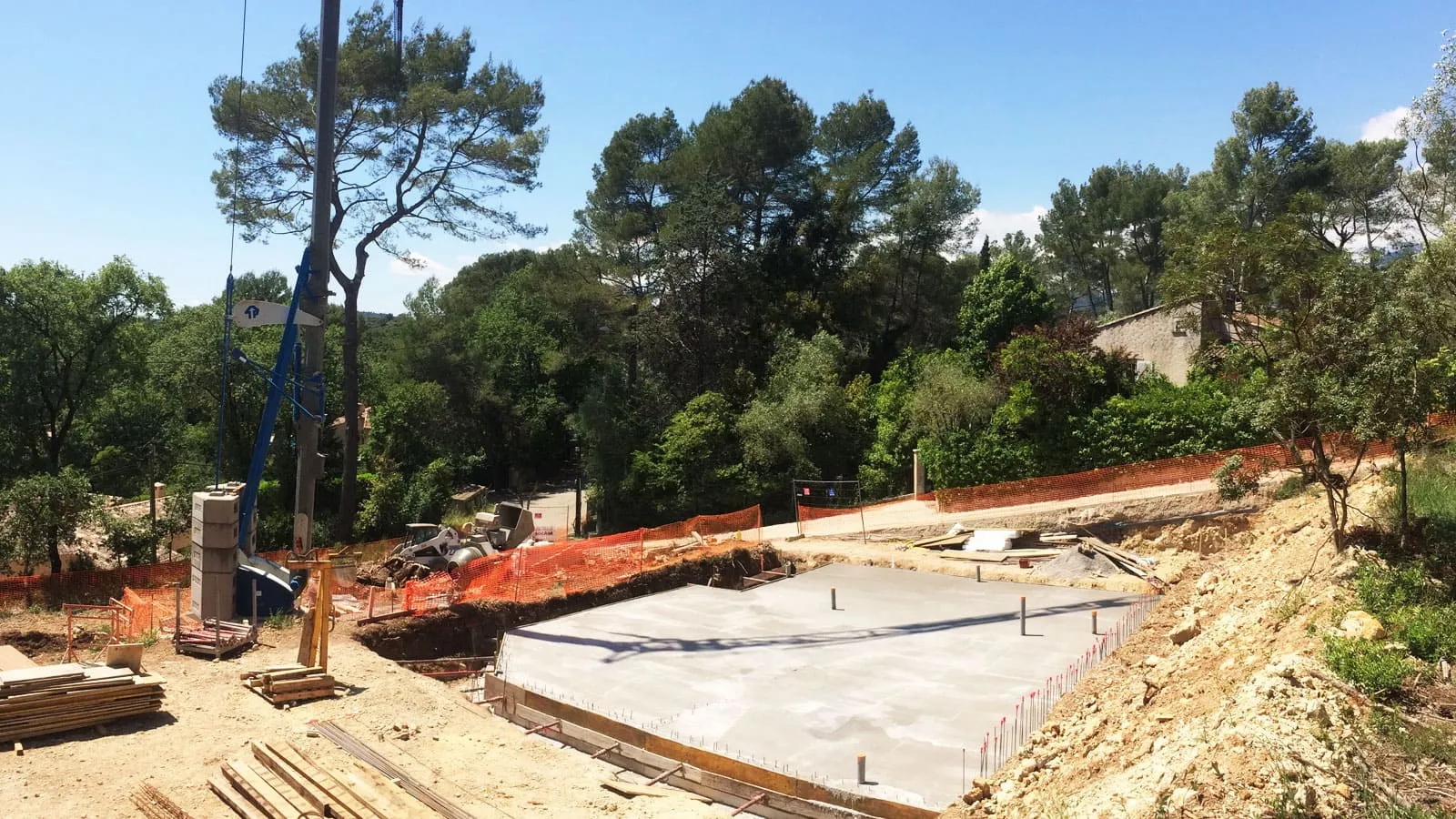 Socam Gros Oeuvre Entreprise De Gros Oeuvre Cannes Plancher Sur Vide Sanitaire Mur De Soutenement Mougins 8