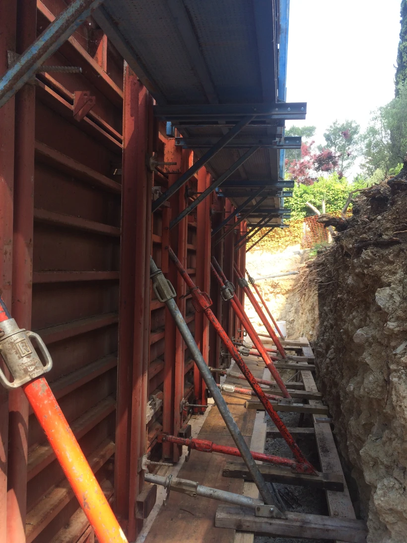Socam Gros Oeuvre Entreprise De Gros Oeuvre Cannes Plancher Sur Vide Sanitaire Mur De Soutenement – Mougins 2