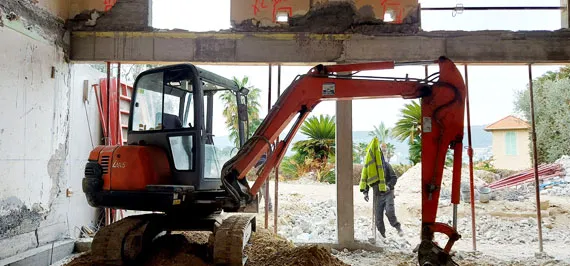 Socam Gros Oeuvre Entreprise De Gros Oeuvre Cannes Rehabilitation Complete Dune Villa Saint Jean Cap Ferrat 10