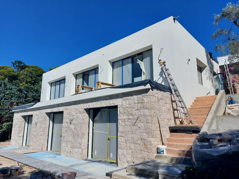 Socam Gros Oeuvre Entreprise De Gros Oeuvre Cannes Rehabilitation Complete Dune Villa – Saint Jean Cap Ferrat 5