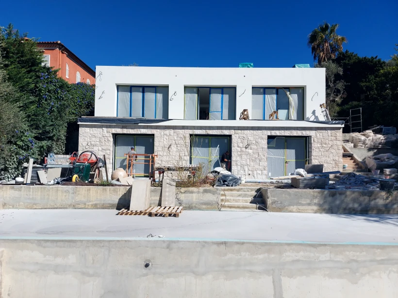 Socam Gros Oeuvre Entreprise De Gros Oeuvre Cannes Rehabilitation Complete Dune Villa – Saint Jean Cap Ferrat 6