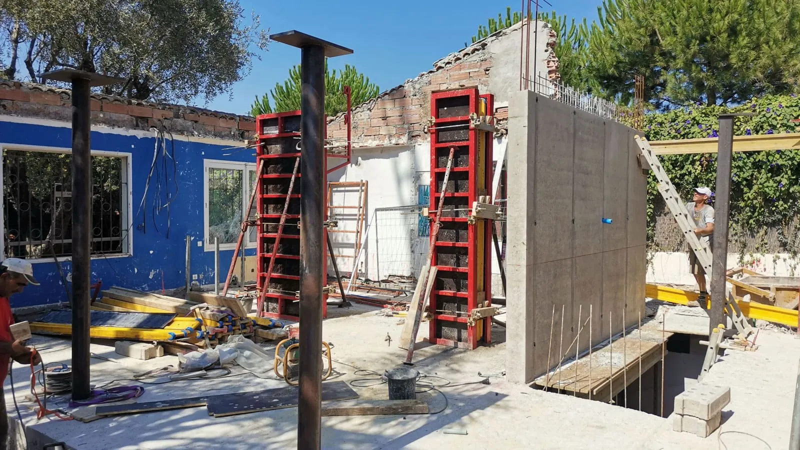 Socam Gros Oeuvre Entreprise De Gros Oeuvre Cannes Transformation Dune Maison Provencale Cap DAntibes 12