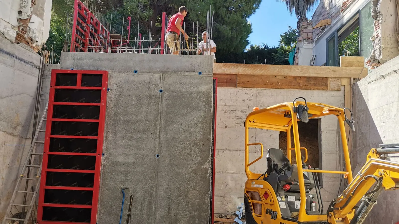 Socam Gros Oeuvre Entreprise De Gros Oeuvre Cannes Transformation Dune Maison Provencale Cap DAntibes 13