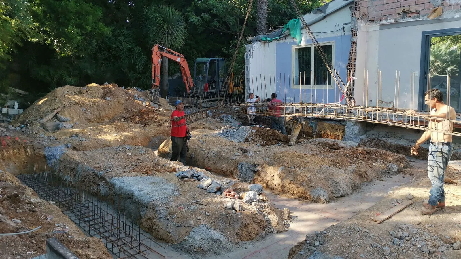 Socam Gros Oeuvre Entreprise De Gros Oeuvre Cannes Transformation Dune Maison Provencale Cap DAntibes 17