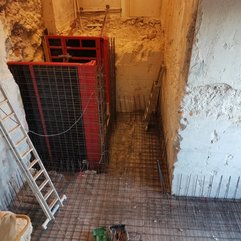 Socam Gros Oeuvre Entreprise De Gros Oeuvre Cannes Construction Dune Cage Dascenseur Hotel St Paul Nice 2